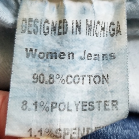 Hawthorne‎ Women's Distressed Step Hem Skinny Ankle Jeans Size 12 - Picture 9 of 9